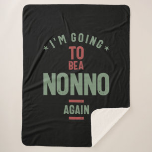 Ik ga weer een nonno worden. Grootvader Sherpa Deken