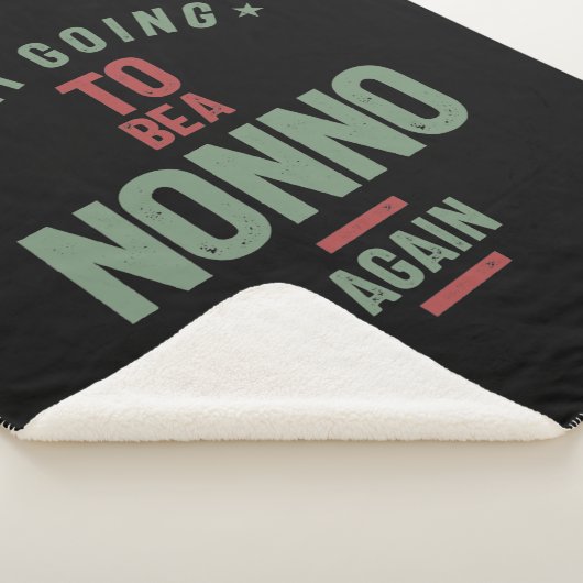 Ik ga weer een nonno worden. | Grootvader Sherpa Deken (3/4)