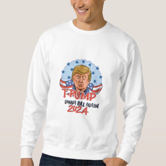 Ik ga weer regeren T-shirt Trump 2024 (Voorkant)
