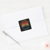 IK GAA LIEVER KAMPEREN VIERKANTE STICKER (Envelop)
