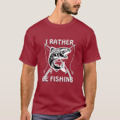 IK GAA LIEVER VISSEN T-SHIRT (Voorkant)