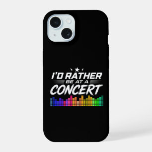 Ik Gaan Liever Naar Een Concert Grappige Muziek Li iPhone 15 Case