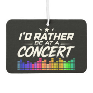 Ik Gaan Liever Naar Een Concert Grappige Muziek Li Luchtverfrisser