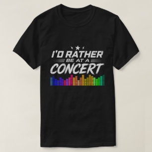 Ik Gaan Liever Naar Een Concert Grappige Muziek Li T-shirt