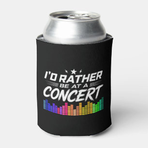 Ik Gaan Liever Naar Een Concert - Grappige Muziekf Blikjeskoeler