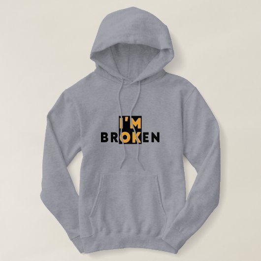 IK GAAT GOED HOODIE (Design voorkant)
