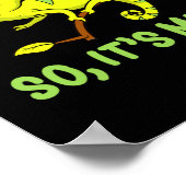 Ik gaf het een licentie voor de mijnenhagedis. poster (Hoek)