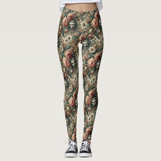 Ik gaf het prooi - gotische Victoriaans Leggings (Voorkant)