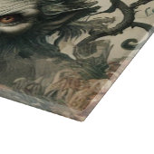 Ik gaf het prooi - gotische Victoriaans Snijplank (Hoek)