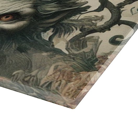 Ik gaf het prooi - gotische Victoriaans Snijplank (Hoek)