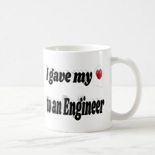 Ik gaf mijn hart aan een Engelsman zwarte tekst Koffiemok