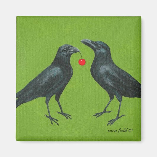 Ik gaf mijn liefde een kers magneet (Voorkant)