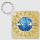 Ik gebruik alle woorden / Niet-conform Sleutelhanger (Voorkant)