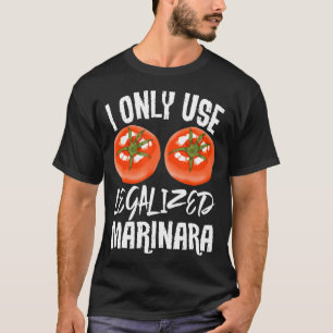 Ik gebruik alleen gelegaliseerde Marinara Gardener T-shirt