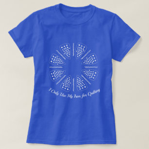 Ik gebruik alleen mijn ijzer voor het kantelen t-shirt