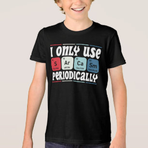 Ik Gebruik Alleen Sarcasme Periodiek Cool Wetensch Tri-Blend Shirt