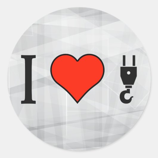 Ik gebruik graag een haak van een kraan ronde sticker (Voorkant)