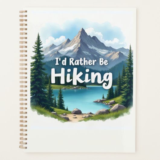 Ik Gebruik Liever Een Wandelplanner Planner (Voorkant)