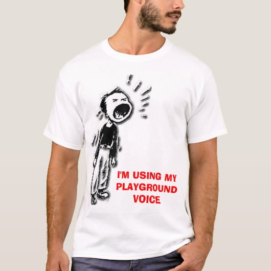 Ik gebruik m'n PLAYGROUND STEM. T-shirt (Voorkant)