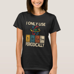 Ik Gebruik Sarcasme Alleen Periodiek Grappige Nerd T-shirt