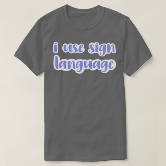 ik gebruik tekentaal periwinkle t-shirt (Design voorkant)