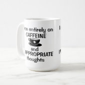 Ik gebruik volledig cafeïne koffiemok (Voorkant links)