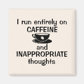 Ik gebruik volledig cafeïne magneet (Voorkant)