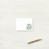 Ik gedraag me niet slecht, ik heb autisme post-it® notes (Op bureau)