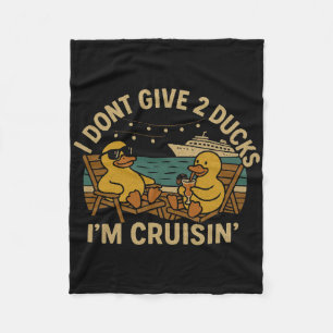 Ik Geef 2 Eenden Niks Ik Rij Shirt – Grappige Kr Fleece Deken