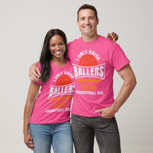 Ik geef alleen basketballers op t-shirt (Unisex)