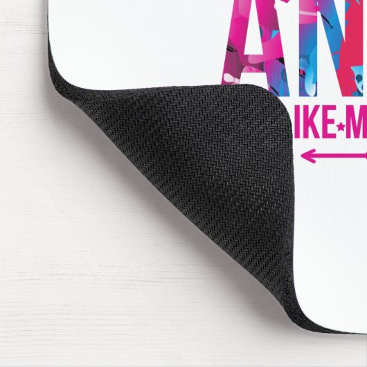 Ik geef alleen om Anime en misschien wel 3 mensen. Muismat (Hoek)