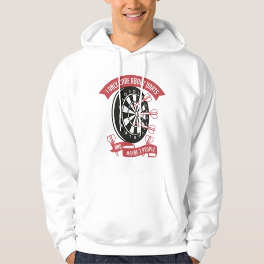 Ik geef alleen om kunst hoodie (Voorkant)