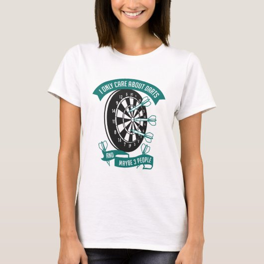 Ik geef alleen om kunst t-shirt (Voorkant)