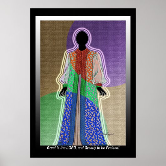 Ik geef bedankt aan haar, O LORD mijn God! Poster (Voorkant)