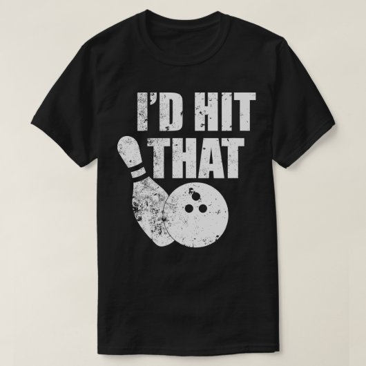 Ik geef dat grappige Bowling-citaat voor Bowlers T-shirt (Design voorkant)