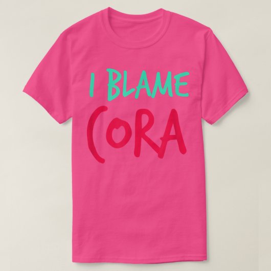 Ik geef de naam 'Boeddy Nickname' van Cora Friends T-shirt (Design voorkant)