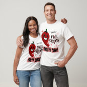 Ik geef de voorkeur aan Chili Peppers Hot N Spicy T-shirt (Unisex)