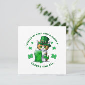 Ik Geef de Voorkeur Aan Mijn Boerenkool Met Een St Kaart (Staand voorkant)