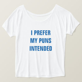 Ik geef de voorkeur aan mijn doel t-shirt