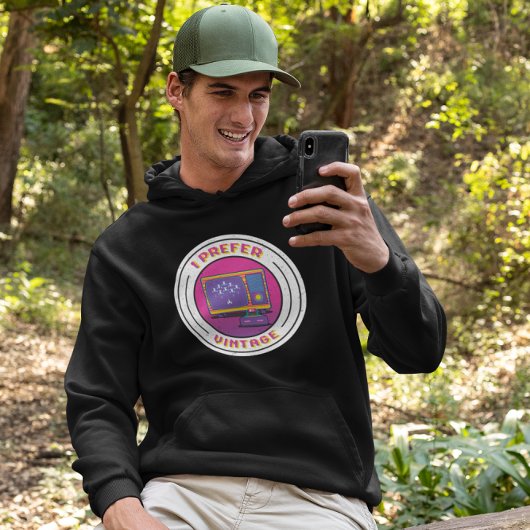Ik geef de voorkeur aan  - Retro videogame Hoodie