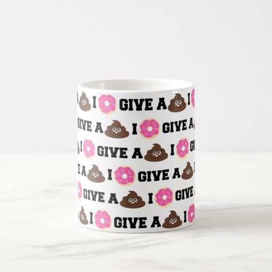 Ik geef 'Donut' een 'Poo' Mok (Center)