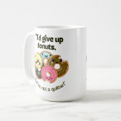 IK GEEF DONUTS OP, MAAR BEN NIET STIL KOFFIEMOK (Voorkant links)