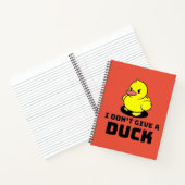 Ik geef een Duck Notitieboek (Binnen)