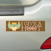 IK GEEF EEN HOOT Bumpersticker (Op auto)