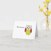 Ik geef een Hoot!Wenskaart Kaart (Gele Bloem)