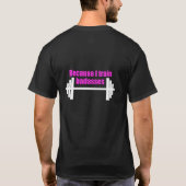 Ik geef een treinkaart t-shirt (Achterkant)