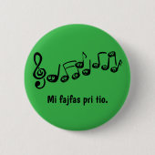 Ik geef er geen zier om. ronde button 5,7 cm (Voorkant)