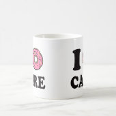 Ik geef er geen zorg grappig koffiemok (Center)