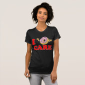 Ik geef er niets om (Doughnut, niet doen) T-shirt (Voorkant volledig)
