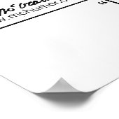 Ik geef geen advies over belastingen poster (Hoek)